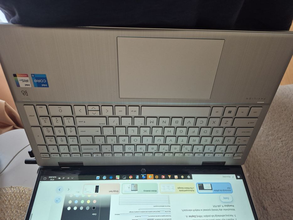 LAPTOP HP Pavilion x360 15 2w1 DOTYKOWY i5-1235U 8GB 512GB SSD M.2 PCIe 2Win11