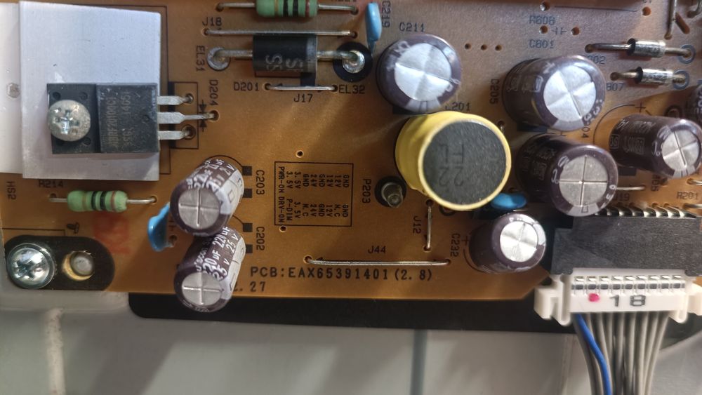 EAX65391401, LG32LB5610, блок живлення
