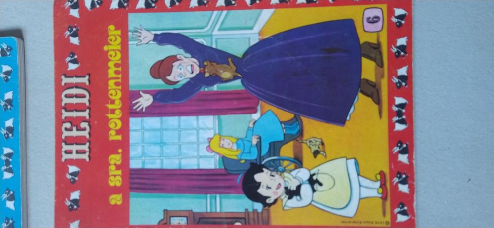 6 livros BD da Heidi