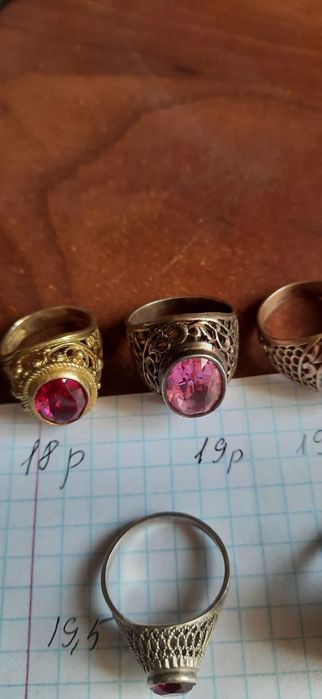 Женское кольцо  ссср. Винтаж .Серебро.