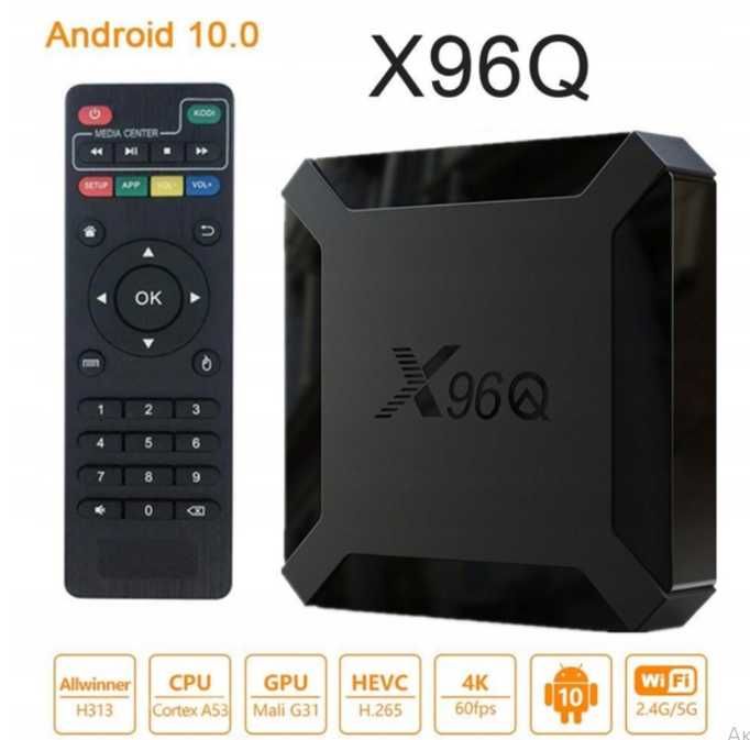 Android TV Box Allwinner H313 Quad Core Emmc 2/16GB 2.4G+5.8G ttst1102