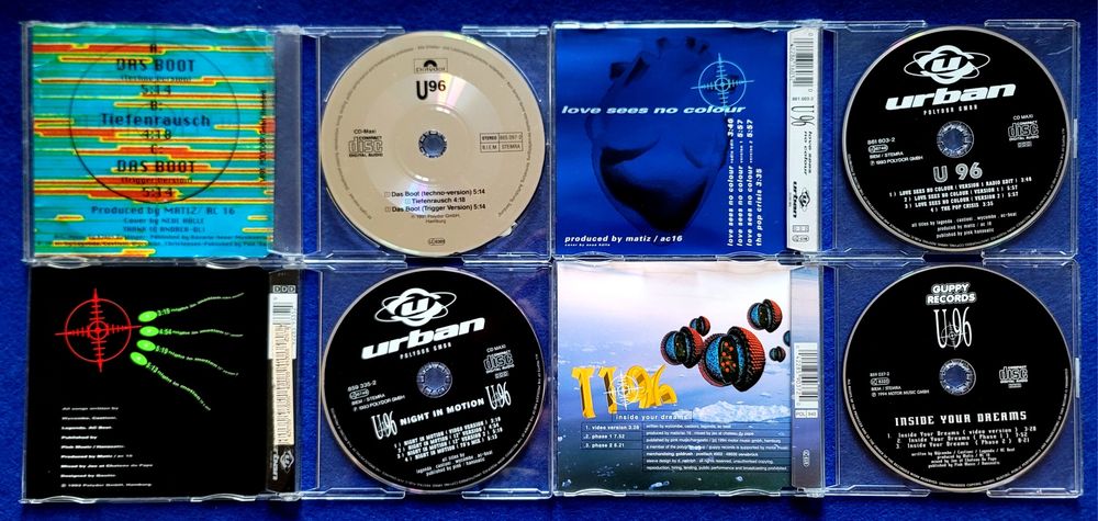 Фирменные CD группы U96 Альбомы и синглы Eurodance: 320 грн. - CD