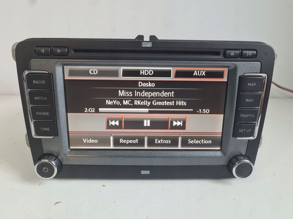Radio Rns510 5p0035680a seat leon 2 altea toledo iii nawigacja