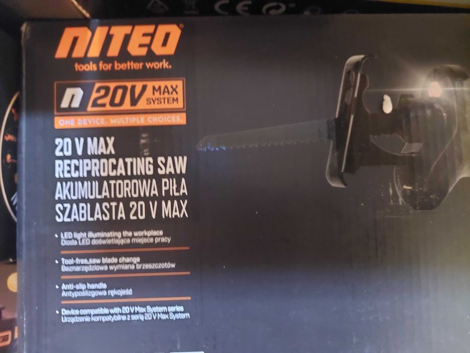 Zestaw elektronarzędzi Niteo 20V Max