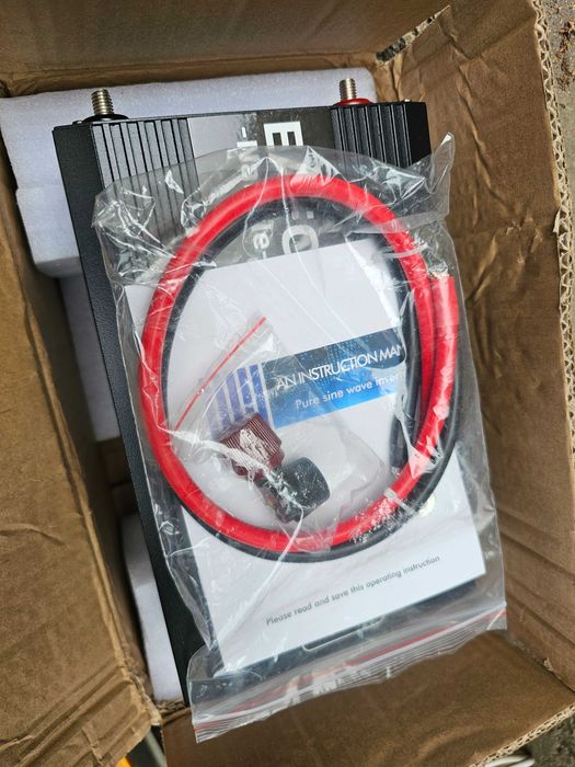Топовий важкий інвертор EAFC 4000W чистий синус 12-220V