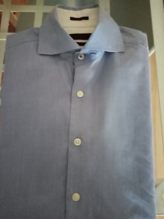 Camisa sacoor brothers(slim fit) como nova