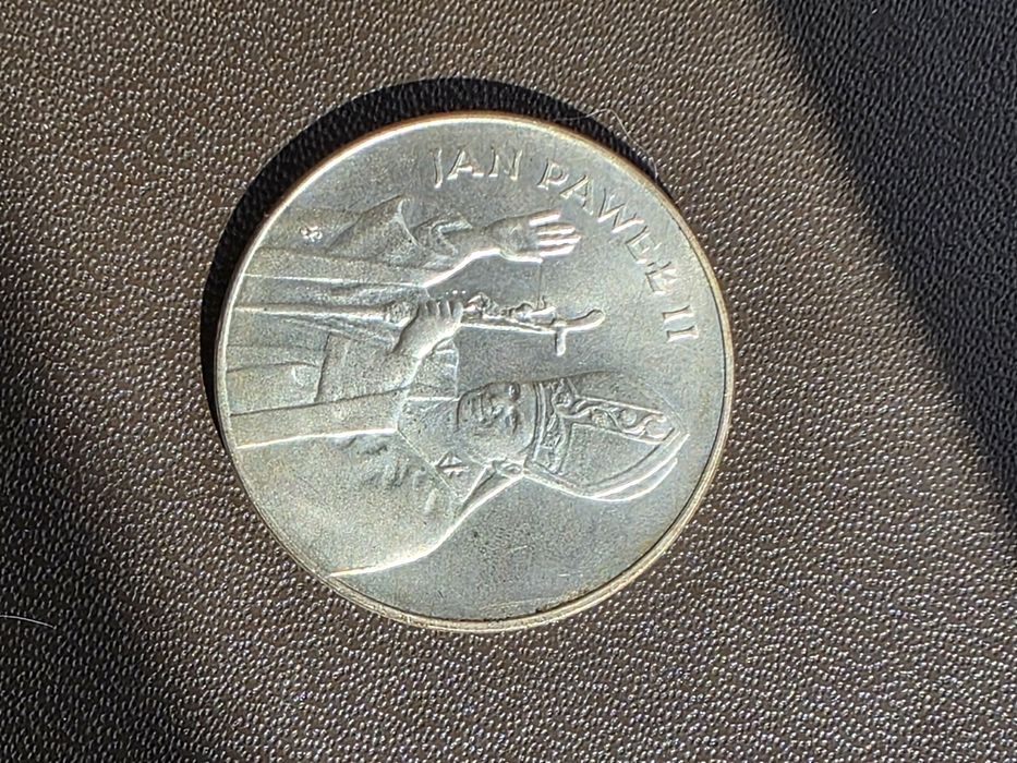 Moneta Jan Paweł II z 1987r Srebrna