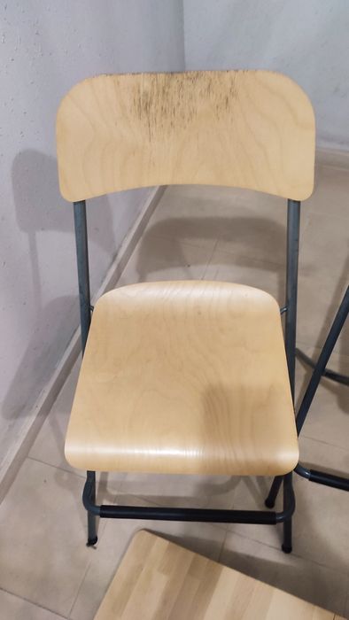 Conjunto 2 cadeiras altas