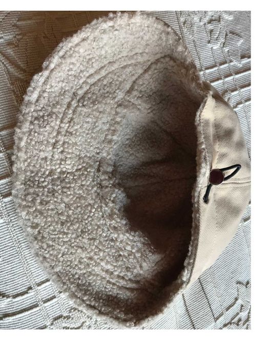 Czapka z daszkiem zimowa, nowa, r. 56-58