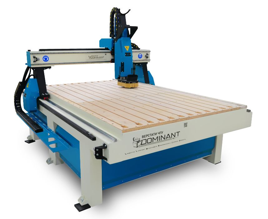 Фрезерний ЧПК верстат 1300x2100мм Dominant CNC