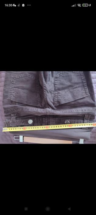 Krótkie Spodnie rybaczki ciążowe S h&m mama