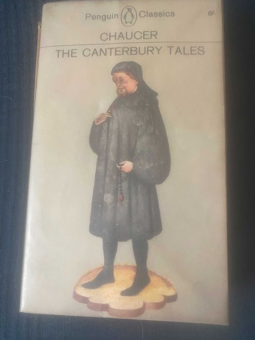 livro chaucer  the canterbury tales