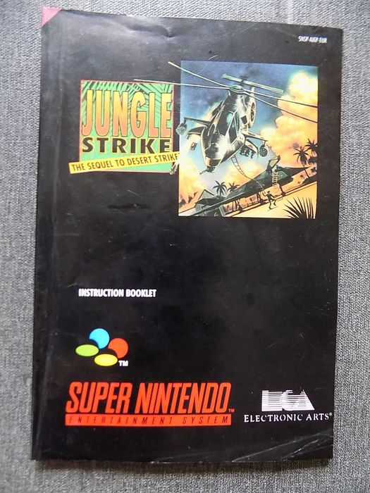Jungle Strike-sekłel Desert Strike Super Nintendo Entertainment System