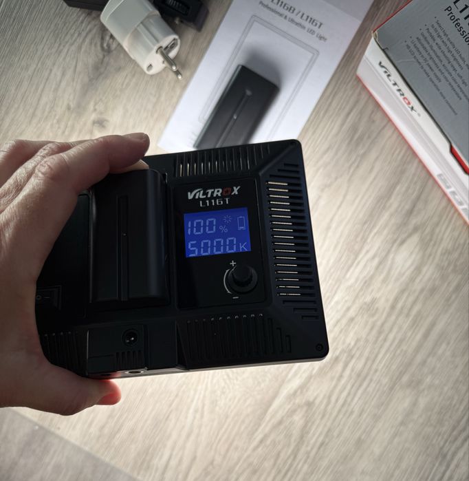 Kit Luz LED profissional Viltrox L116T