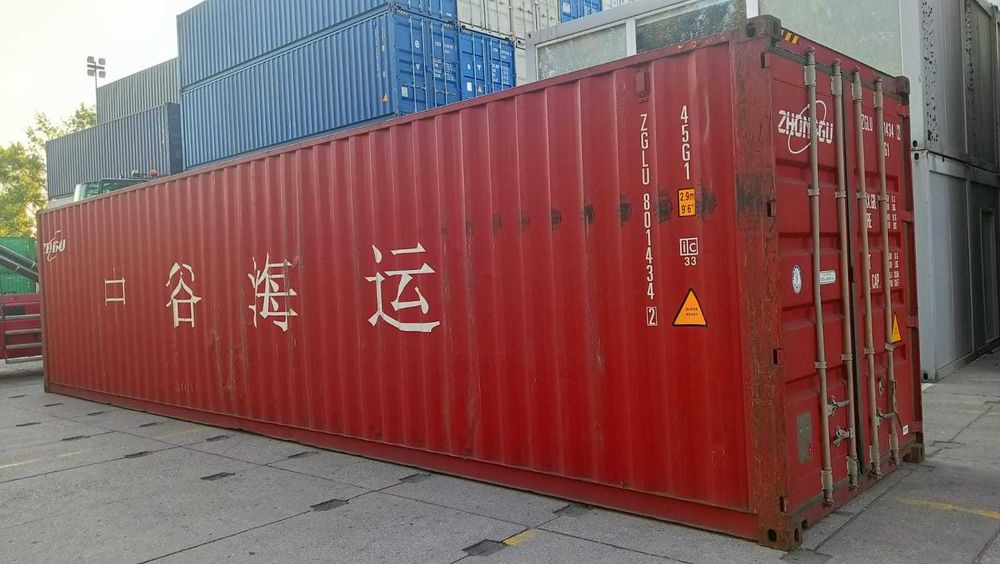 Sprzedam kontener morski 40 HC CW, sprawny, szczelny - PK