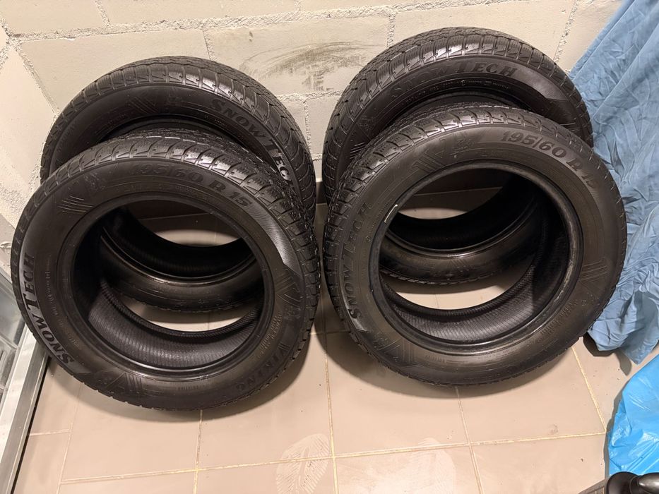 Opony zimowe Viking SnowTech 195/60 R15 - Komplet 4 szt. / TANIO!