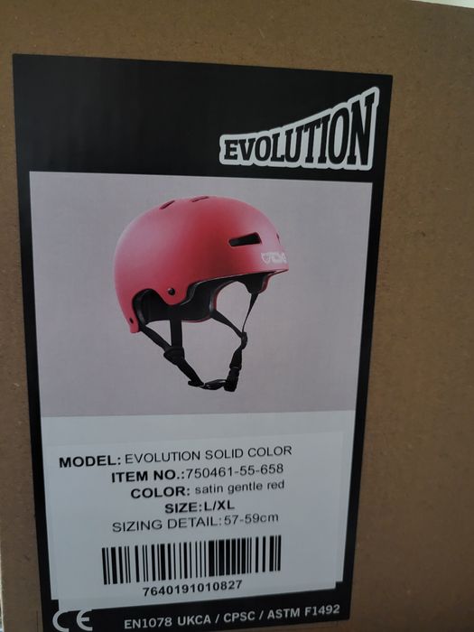 nowy kask tsg evolution