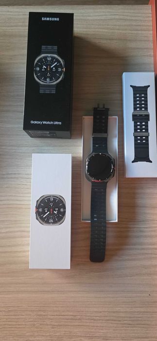 Zegarek smartwatch samsung galaxy watch ultra 2025 titanium Silver LTE