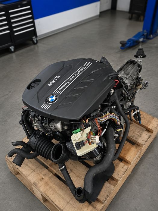Motor e Caixa BMW 116D F20