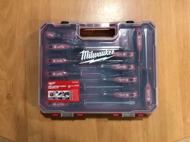 MILWAUKEE Jogo 12 Chaves Fenda Tri-Lobe 4932.472003 | NOVOS