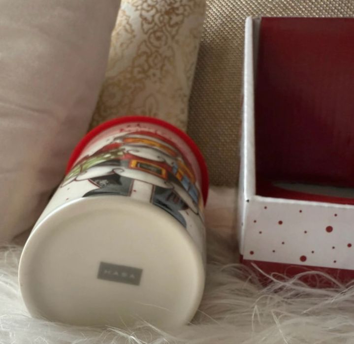 Copo porcelana Pai Natal