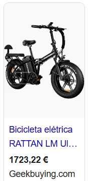 BICICLETA ELÉTRICA RATTAN LM ULTRA