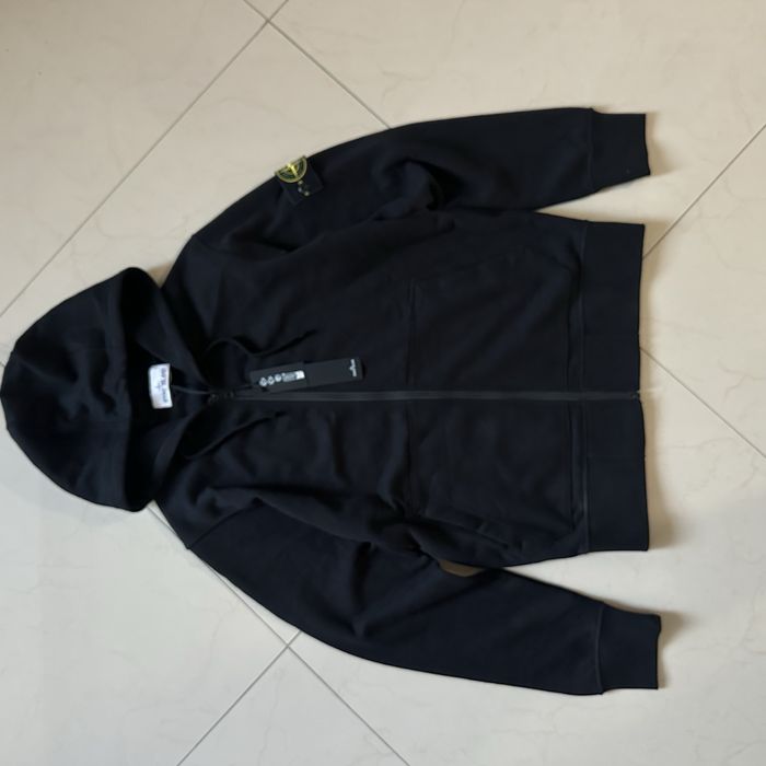 Stone Island Black Zip Hoodie S Legit Cp Company