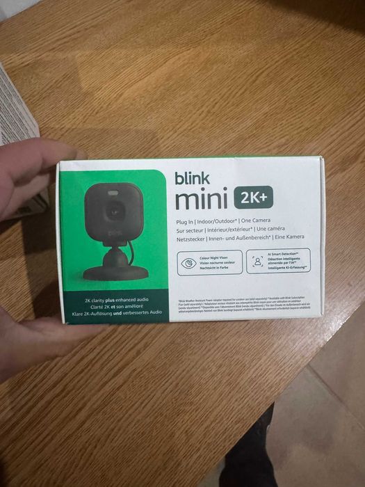 Câmara de Vigilância Blink (Conj. Outdoor 4 + Mini 2K+) – NOVAS