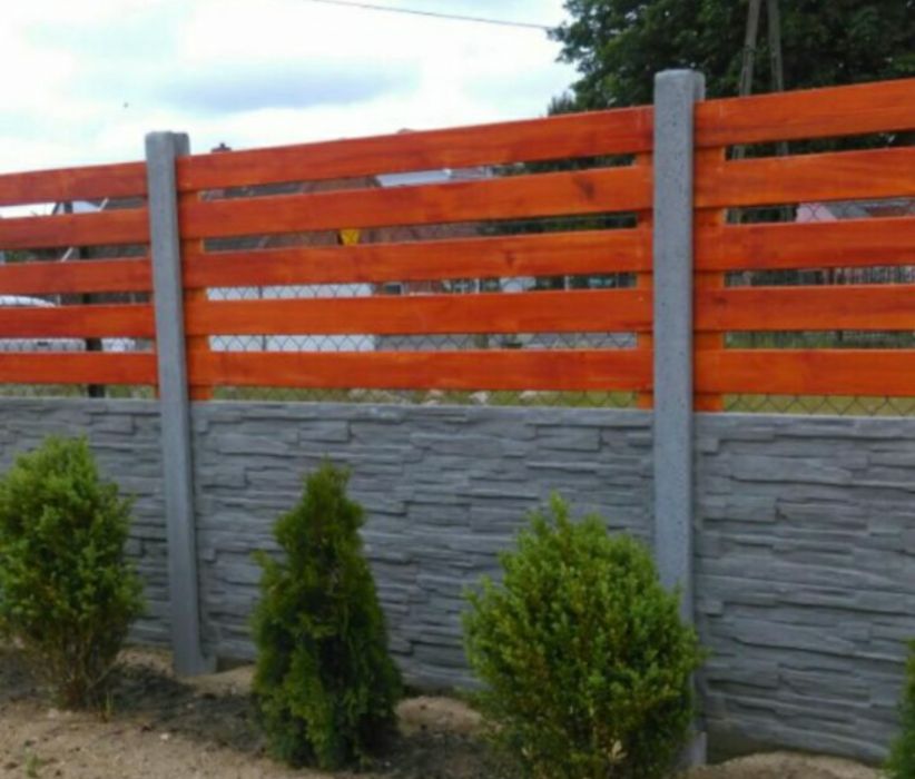 PROMOCJA Ogrodzenie Betonowe płot betonowy Panelowe Dwustronne