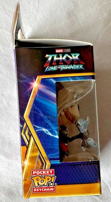 Thor Love and Thunder Funko Pocket Pop! Porta Chaves Chaveiro Marvel Novo Selado