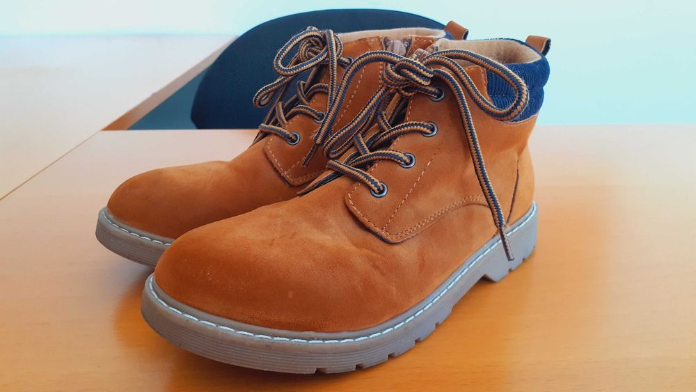 Botas de montanha para menino Camel (tam. 34, Zippy)