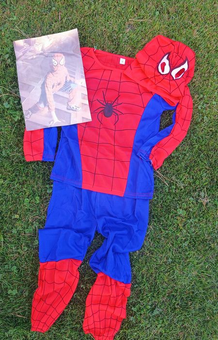S 98-104 przebranie na bal karnawałowy Spiderman