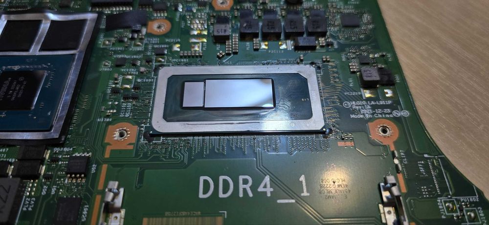 Материнская плата ноутбука Lenovo IdeaPad Gaming 3 15ARH7 RTX 3050 Ti, i5-12450H (HLG10 LA-L911P Rev 1A)