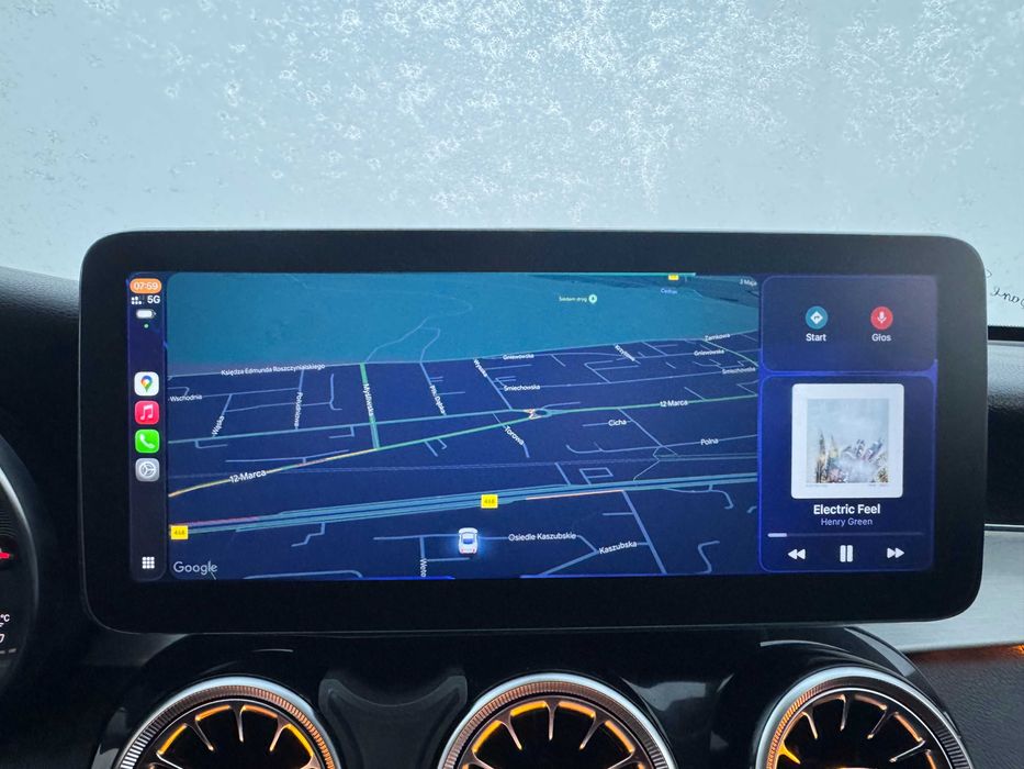 Mercedes C/GLC Android 13 Radio, nawigacja 12,3"