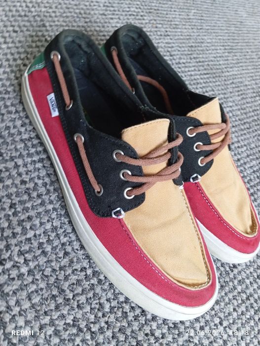 Buty żeglarskie  Vans Chauffeur Sf w kolorze Tri Tone Rasta r. 42,5