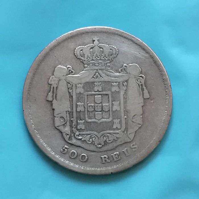 D. Pedro V - 500 Réis 1857