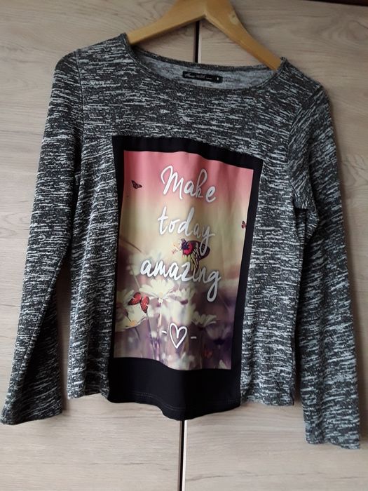 Джемпер женский тонкий серый меланж, р.44-46