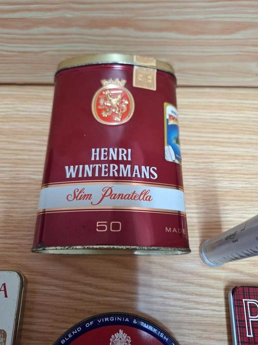 Lote de 10 Latas de Tabaco, vazias, de coleção-Antigas