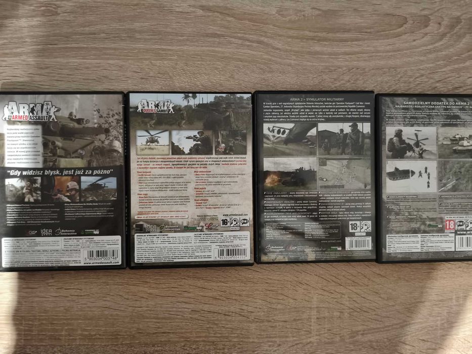 Arma zestaw 4 gier PC