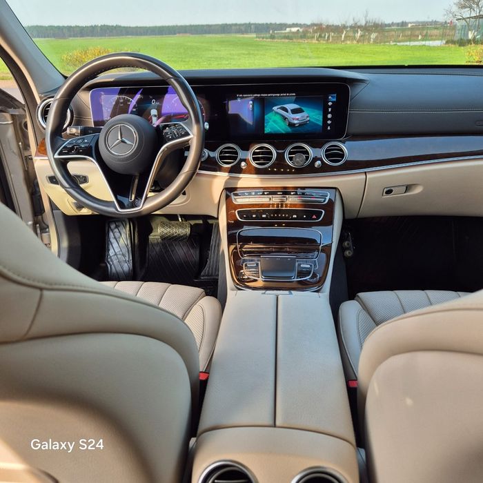 Mercedes E300D 265km diesel 2022r wynajem