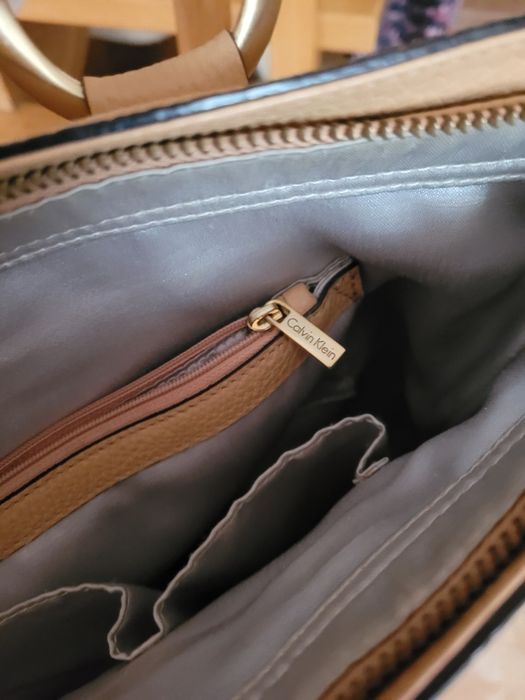 Torba skórzana Calvin Klein