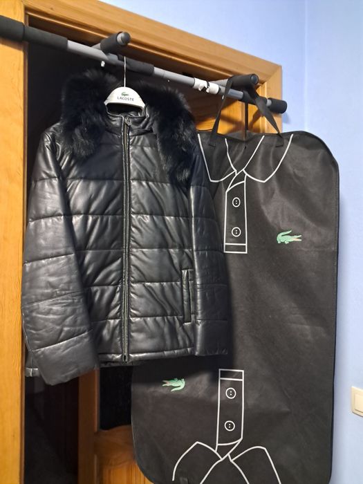 Куртка Lacoste натуральная кожа