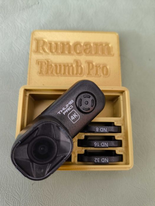Kamera Runcam Thumb Pro-W Wide 4K FPV + Filtry ND 8 16 32 Pudełko na drona fpv tinwhoop cinewhoop toothpick dji fpv combo