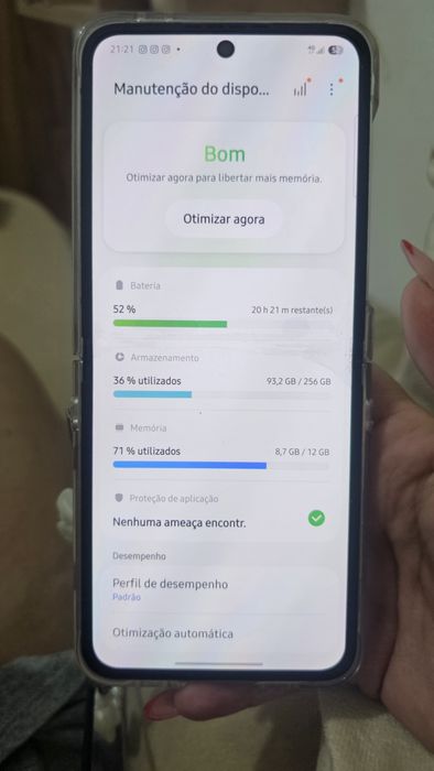 Samsung flip 6 branco