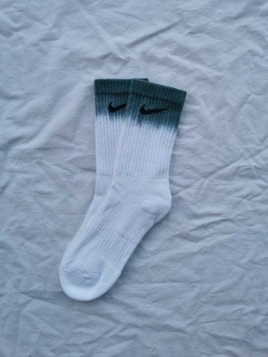 Skarpety NIKE OMBRE **HIT** ciemno zielone