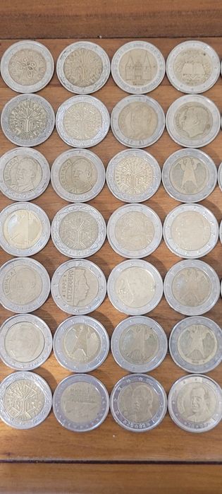 Moedas de 2€ (Várias moedas)