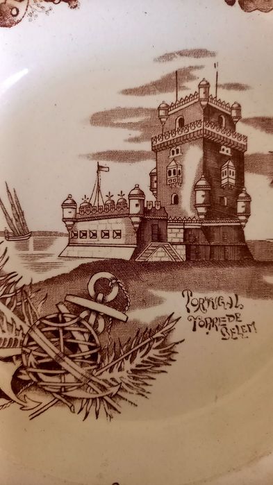 Prato antigo Massarelos "Torre de Belém "