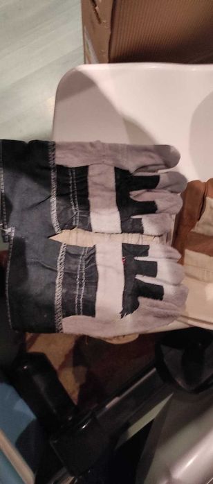 Rękawice robocze 5 palcowe, oraz spawalnicze - OKAZJA!!!