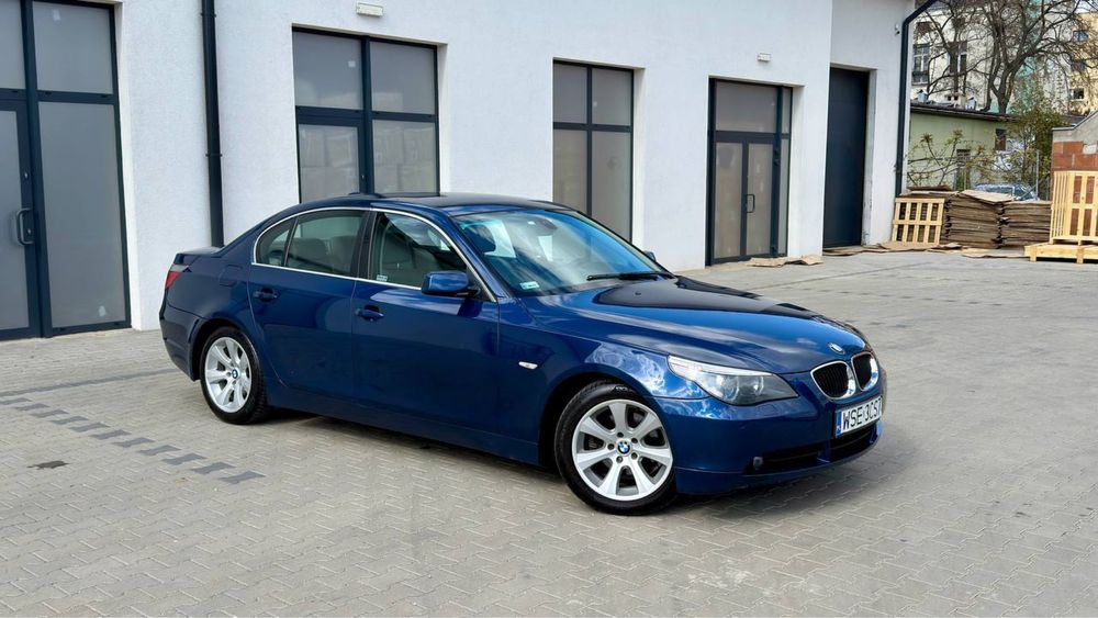 BMW E60 2.5 gaz/benzyna Skora alufelgi