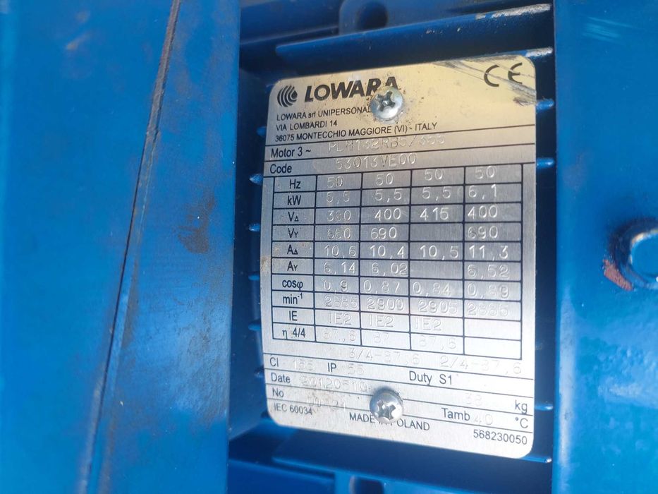 Pompa LOWARA 10SV15F055T 5,5kW